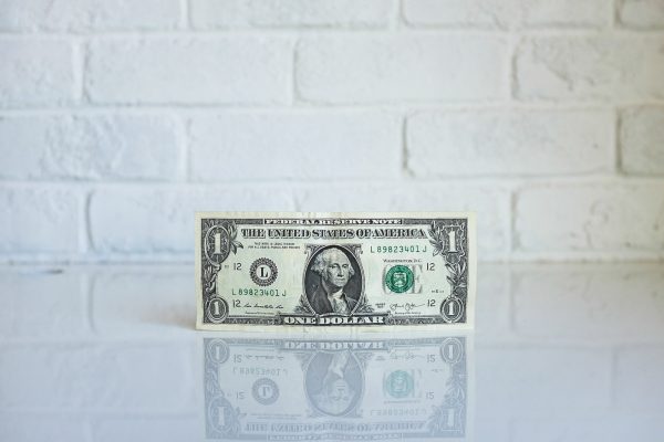 George Washington on dollar bill George Washington on dollar bill