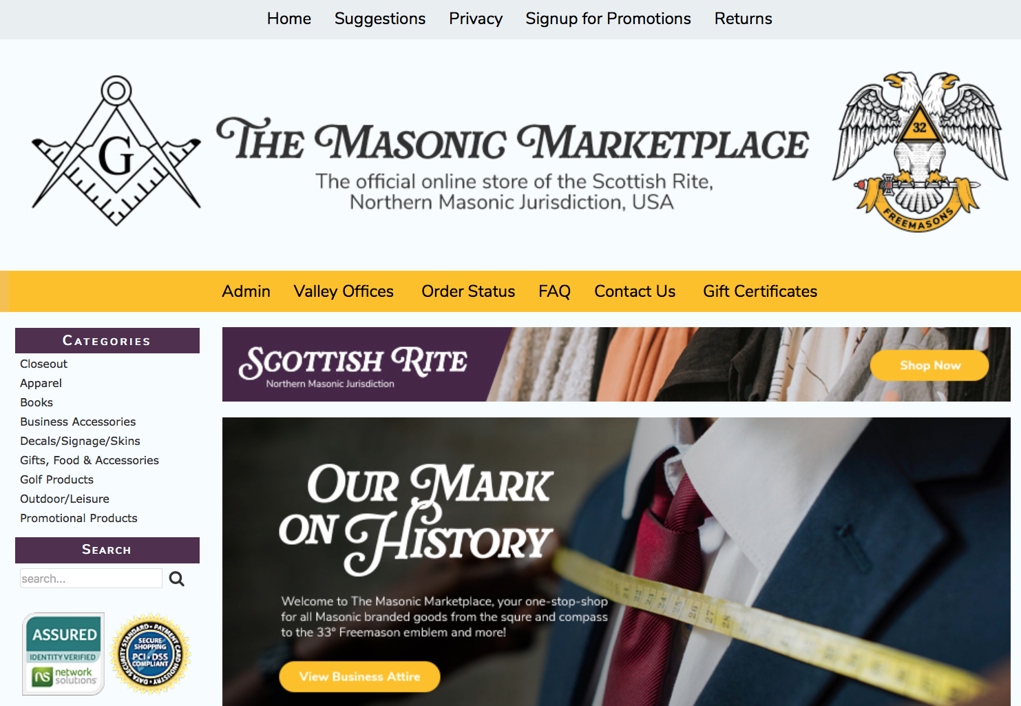 Masonic Marketplace launch Masonic Marketplace launch