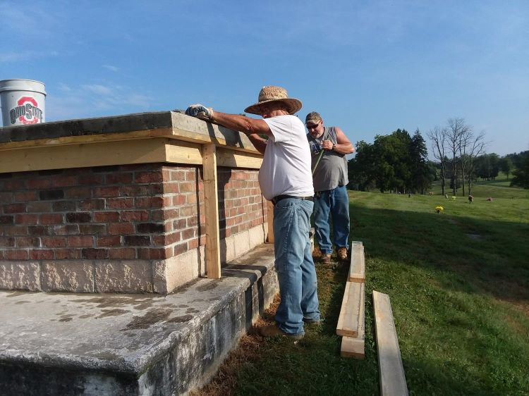 Work-2.jpg#asset:126780 Brothers Mike DiLeonardo and Scott Pasco hard at work