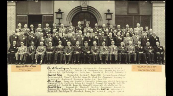 Scottish Rite Class Photo Scottish Rite Class Photo