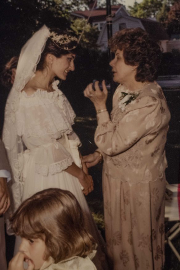Fariba Houman and the Baxters on her wedding day Fariba Houman and the Baxters on her wedding day