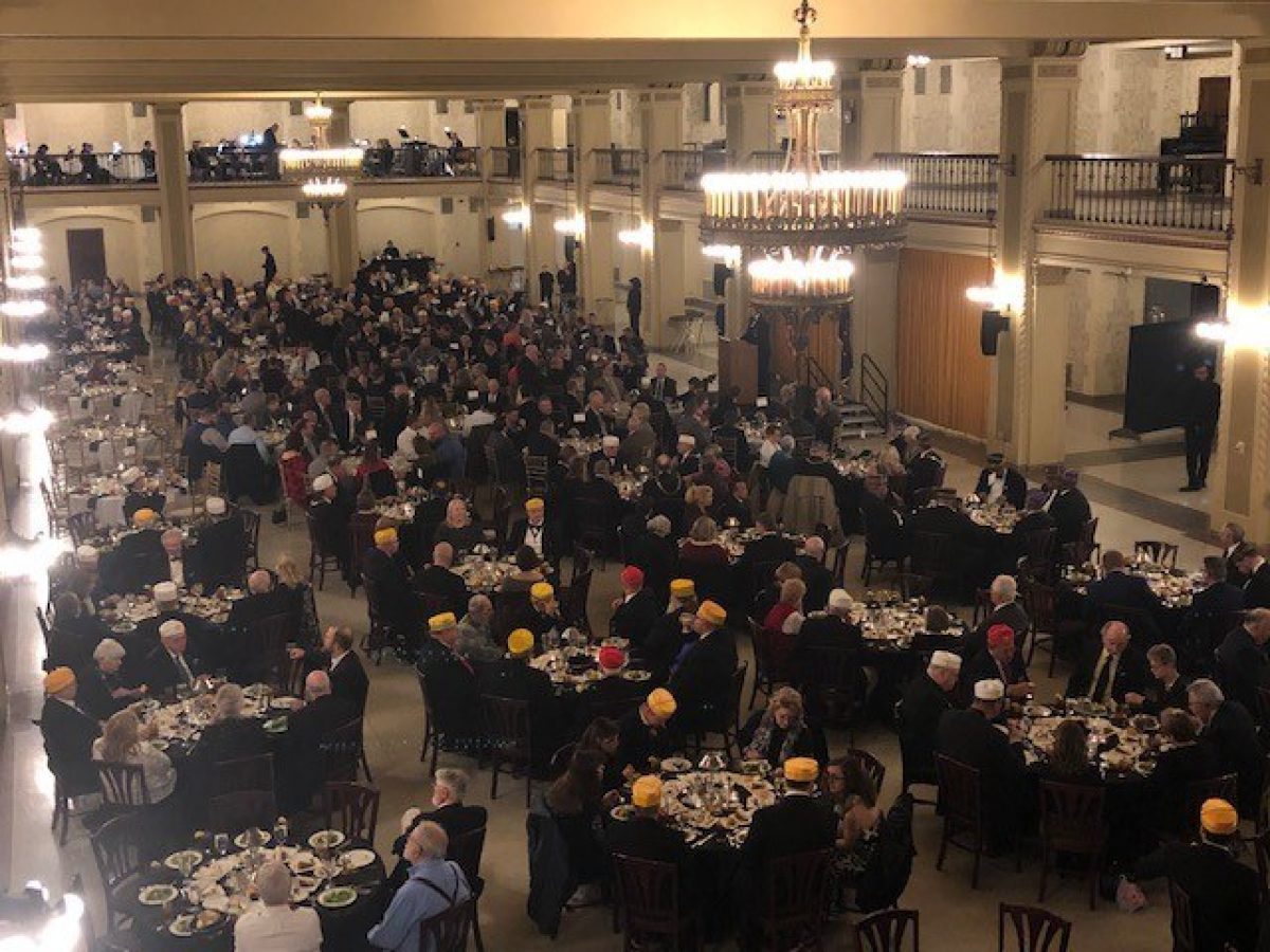 Scottish Rite Month banquet