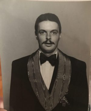 A photograph of Brother Moore's father, Robert C. Moore