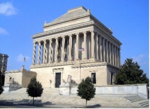 The outside of the House of the Temple in Washington, D.C.