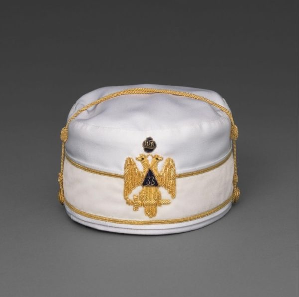 Masonic Scottish Rite 33rd Degree Cap Owned by Brother John Glenn, Jr., 33˚